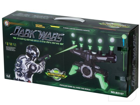 Gra strzelecka Air shooting unoszące się pływające kulki DARK WARS