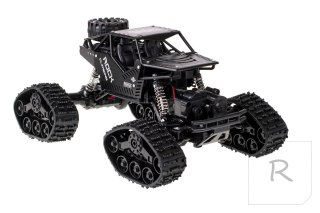 Samochód RC zdalnie sterowany Rock Crawler 4x4 LHC012 auto 2w1 czarny