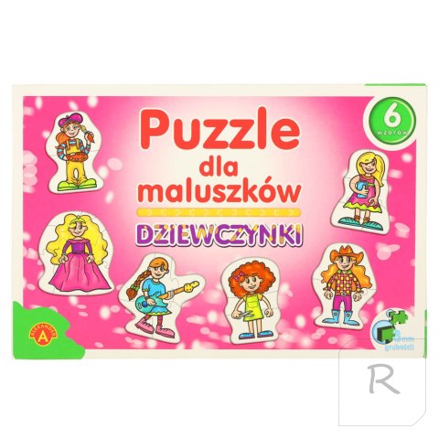 ALEXANDER Puzzle dla maluszków - dziewczynki 2+