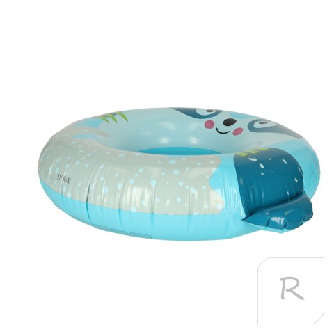 INTEX 59266 Koło do pływania dmuchane ponton plażowy zwierzak niebieski max 40kg