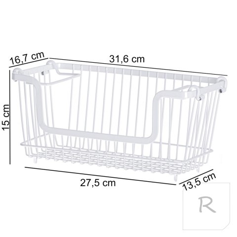 Kosz na owoce warzywa organizer metalowy