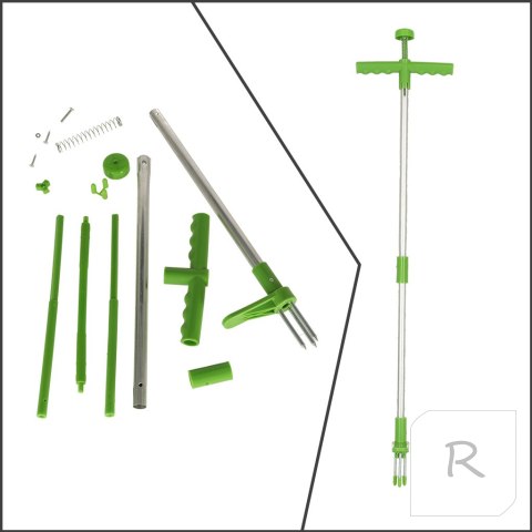 Wycinak wyrywacz chwastów teleskopowy narzędzie do wyrywania korzeni93cm