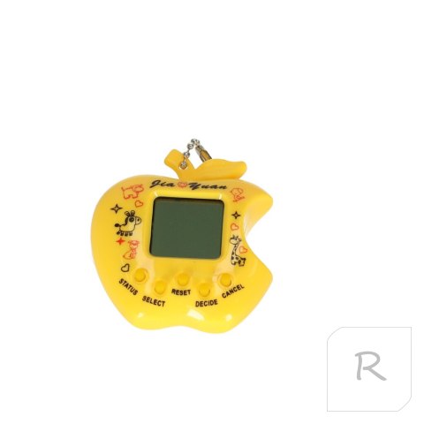 Zabawka Tamagotchi elektroniczna gra jabłko żółte