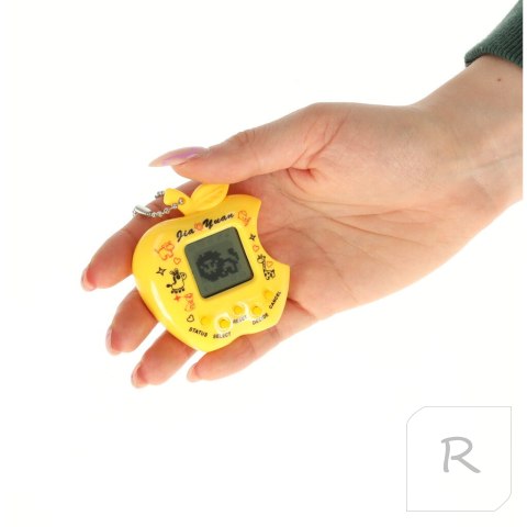 Zabawka Tamagotchi elektroniczna gra jabłko żółte