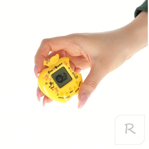 Zabawka Tamagotchi elektroniczna gra jabłko żółte