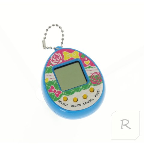 Zabawka Tamagotchi elektroniczna gra jajko niebieskie