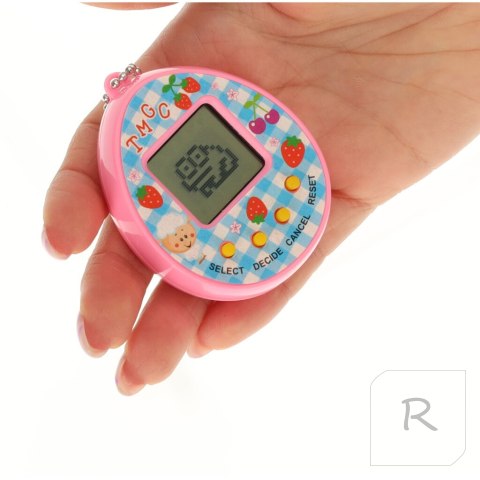 Zabawka Tamagotchi elektroniczna gra jajko różowe