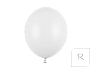 Balony Strong Pastel Pure biały 30cm 100 sztuk