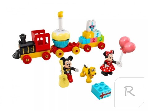 Lego Duplo 10941 Klocki Urodzinowy pociąg myszek Miki i Minnie