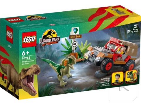 LEGO Jurassic World Zasadzka na dilofozaura 76958