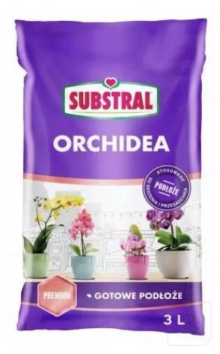 Podłoże Substral Small & Simple Orchidea 3l