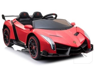 Auto na akumulator Lamborghini Veneno Czerwony