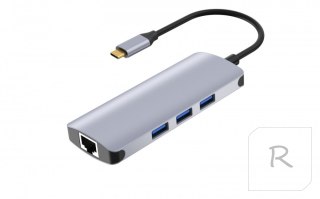 IBOX IUH3RJ4K Szary USB Typ C