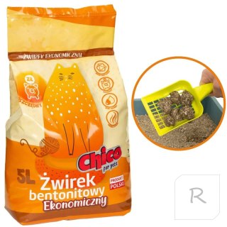 CHICO Żwirek Bentonit 10L ekonomiczny