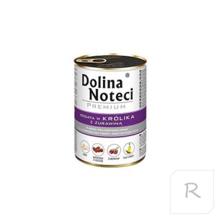 Dolina Noteci Premium bogata w królika z żurawiną 400g