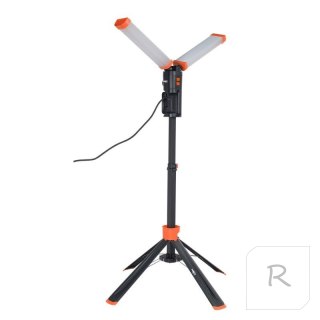 LAMPA PODWÓJNA NA STATYWIE 360 STOPNI 2X4300LM