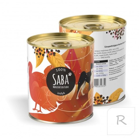 Saba indyk 100% 850 g