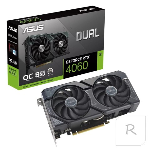 Karta graficzna ASUS GeForce RTX 4060 Dual OC 8 GB GDDR6 DUAL-RTX4060-O8G