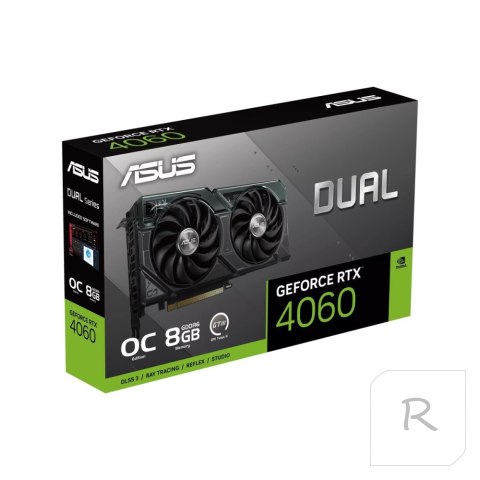 Karta graficzna ASUS GeForce RTX 4060 Dual OC 8 GB GDDR6 DUAL-RTX4060-O8G