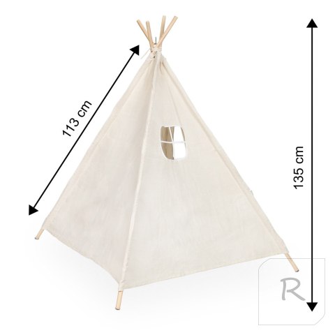 Namiot domek indiański dla dzieci Tipi Wigwam 135cm