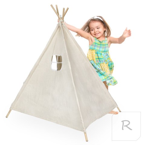 Namiot domek indiański dla dzieci Tipi Wigwam 135cm