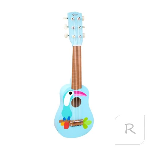 CLASSIC WORLD Drewniana Gitara Dla Dzieci Toucan