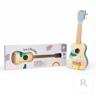 CLASSIC WORLD Drewniane Ukulele Gitara dla Dzieci Niebieskie