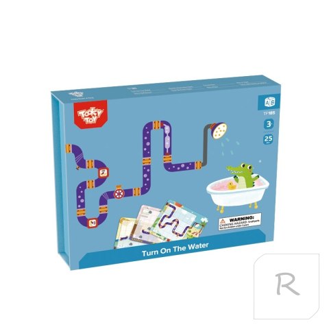 TOOKY TOY Gra Logiczna Tablica Magnetyczna Układanka Puzzle dla Dzieci 40 el.