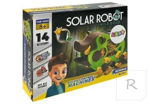 Edukacyjny Robot Do Złożenia Solarny Dzik DIY Zielony