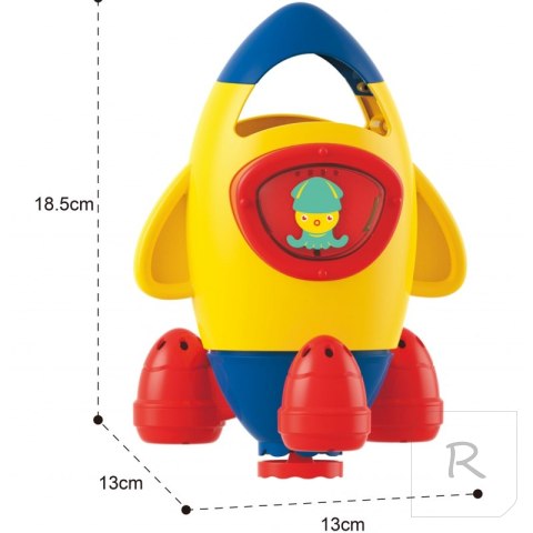 WOOPIE BABY Zabawka do Kąpieli Interaktywna Rakieta Przelewowa