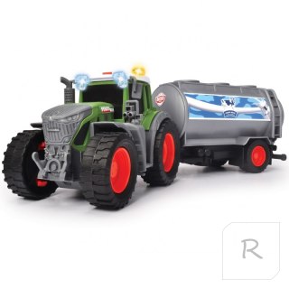 DICKIE Farm Traktor Fendt z przyczepką na mleko