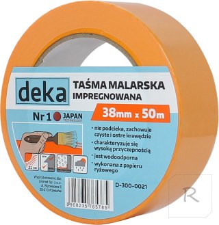 TAŚMA RYŻOWA MALARSKA IMPREGNOWANA 38MM*50M