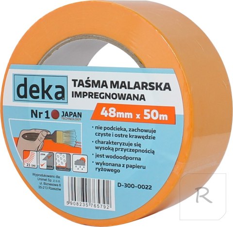 TAŚMA RYŻOWA MALARSKA IMPREGNOWANA 48MM*50M