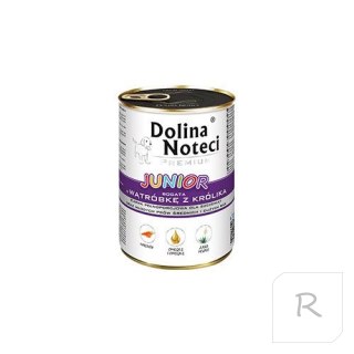 Dolina Noteci Junior bogata w wątróbkę z królika 400 g