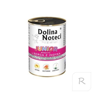 Dolina Noteci Junior bogata w serca z indyka 24 x 400 g