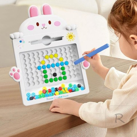 WOOPIE Tablica Magnetyczna dla Dzieci Montessori MagPad Królik