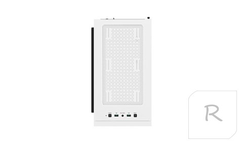 Deepcool MACUBE 110 WH White, ATX, 4, USB3.0x2; Audiox1, ABS+SPCC+Tempered Glass, 1×120mm DC fan