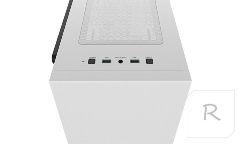 Deepcool MACUBE 110 WH White, ATX, 4, USB3.0x2; Audiox1, ABS+SPCC+Tempered Glass, 1×120mm DC fan