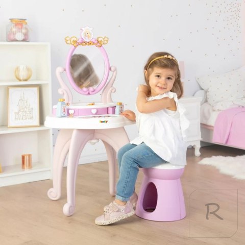 Smoby Disney Princess Toaletka 2w1 + 10 akcesoriów