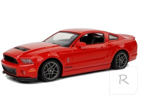 Auto Zdalnie Sterowane Ford Shelby GT500 Czerwony 7.5 km/h 2.4 G