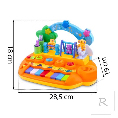 Zabawka edukacyjna pianinko RK-749 Ricokids