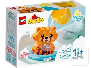 LEGO DUPLO My First Zabawa w kąpieli: pływająca czerwona panda 10964