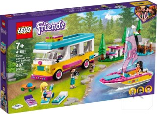 Lego Friends 41681 Klocki Friends - Leśny mikrobus kempingowy i żaglówka