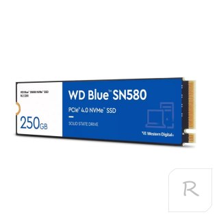 Dysk SSD WD Blue M.2 2280″ 250 GB PCI Express 4.0 4000MB/s 2000MS/s