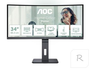 Monitor AOC 34" 3440 x 1440 CU34P3CV Czarny