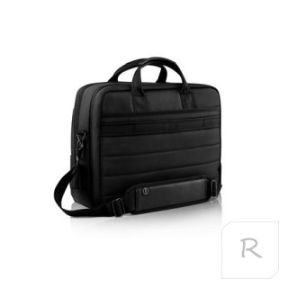 Dell Premier 460-BCQL Fits up to size 15 ", Black with metal logo, Shoulder strap, Messenger - Briefcase