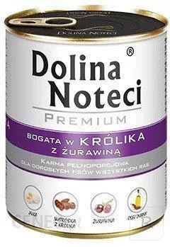 DOLINA NOTECI Premium bogata w królika z żurawiną 12 x 800g