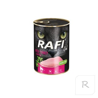 Rafi Cat karma bezzbożowa z indykiem 12 x 400 g