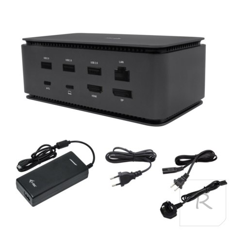 I-TEC USB4DUALDOCK100W Czarny Brak informacji