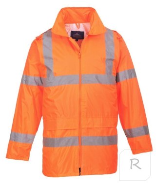 KURTKA OSTRZEGAWCZA PRZECIWD. POMARAŃCZOWA HI-VIS RAIN XXL ZABI*